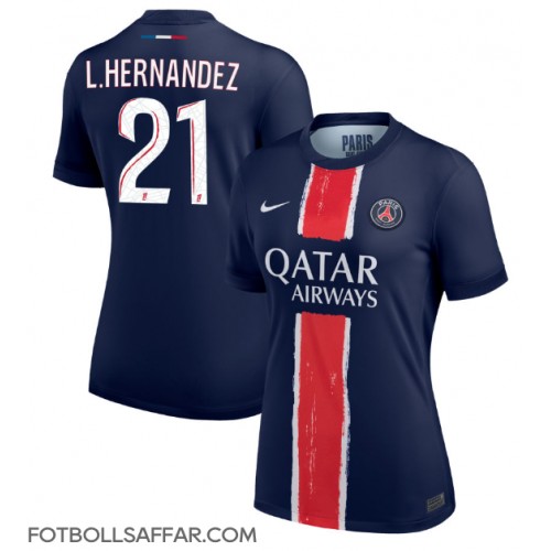 Paris Saint-Germain Lucas Hernandez #21 Hemmatröja Dam 2024-25 Kortärmad